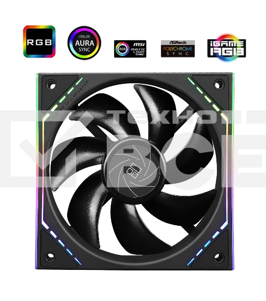 Вентилятор Thermalright TL-M12 ARGB черный 4-pin 23.2dB 175gr Ret