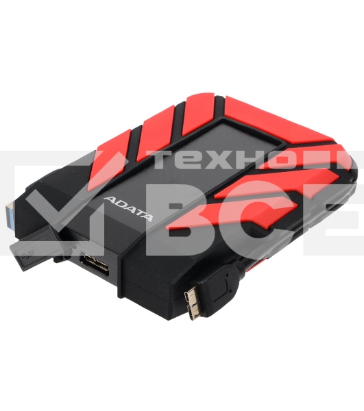 Внешний жесткий диск 2Tb Adata HD710P AHD710P-2TU31-CRD черный/красный (2.5
