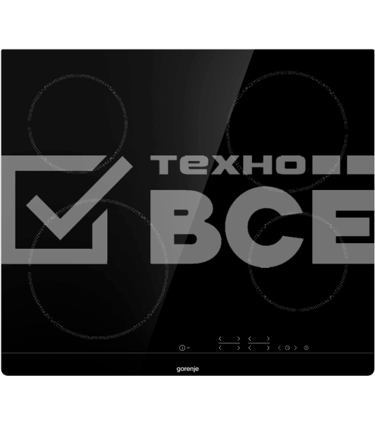 Электрическая варочная поверхность Gorenje ECT641BSCE Hi-Light, независимая, черный