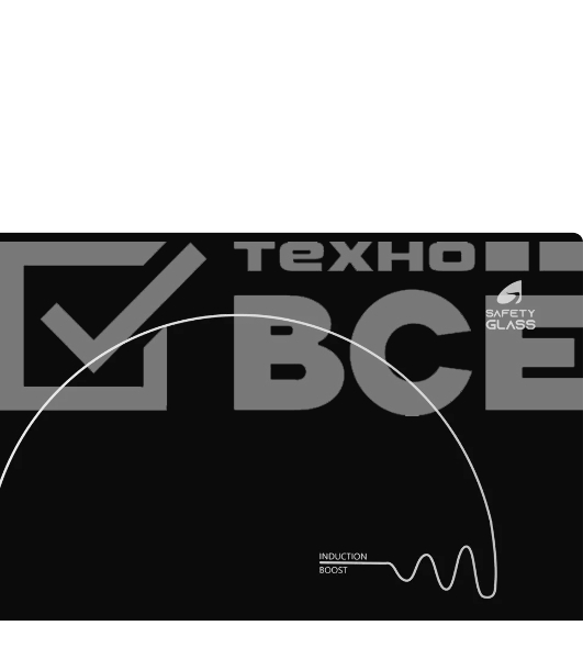 Встраиваемая варочная панель MHI 3001 Индукция, домино, 30 см, 9 уровней мощности, черный цвет