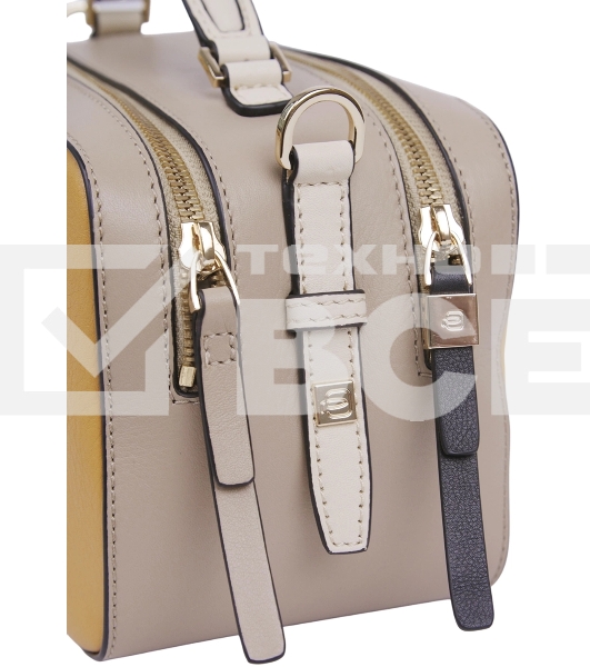 Сумка женская Piquadro Circle BD6656W92/GbE желтый/бежевый натур.кожа