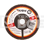 Круг лепестковый торцевой Kranz P80, 150х22,2 мм, фото 1