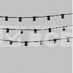 Гирлянда PROconnect Белт-Лайт 2 жилы, 50м, шаг 40 см, 125 патронов E27, IP65, белый плоский провод ПВХ, фото 1