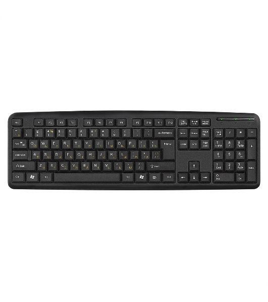 Клавиатура проводная ExeGate LY-331S (EX293971RUS), USB, черный