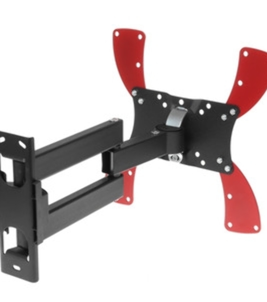 Кронштейн для телевизора Holder LCDS-5066 черный 22'-42' макс.30кг настенный поворот и наклон