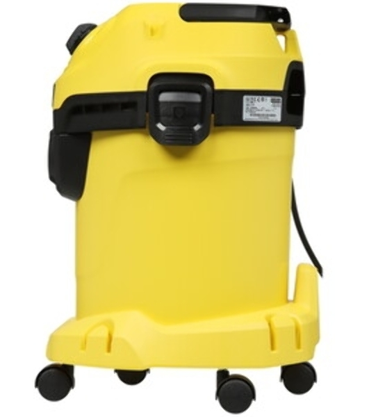 Строительный пылесос Karcher WD 3 P V-17/4/20 желтый, 1000 Вт, уборка сухая/сбор воды, пылесборник мешок/контейнер, 17 л