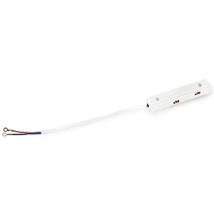 GL3628 WH белый ввод питания для шинопровода IP20 48V 380*18*18