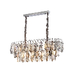 Светильник Ambrella light TR5259/10 CH/CL хром/прозрачный E27*10 max 40W 800*300*270, фото4