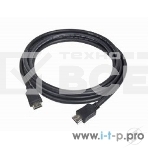 Кабель HDMI Gembird, 7.5м, v1.4, 19M/19M, черный, поз.разъемы, экран, пакет CC-HDMI-4-7.5M, фото 1