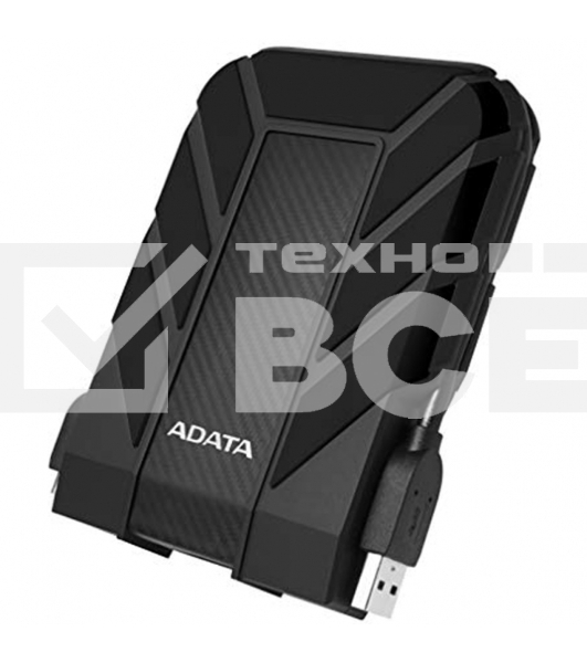 Внешний жесткий диск AData USB 3.0 2Tb AHD710-2TU3-CBK DashDrive Durable 2.5