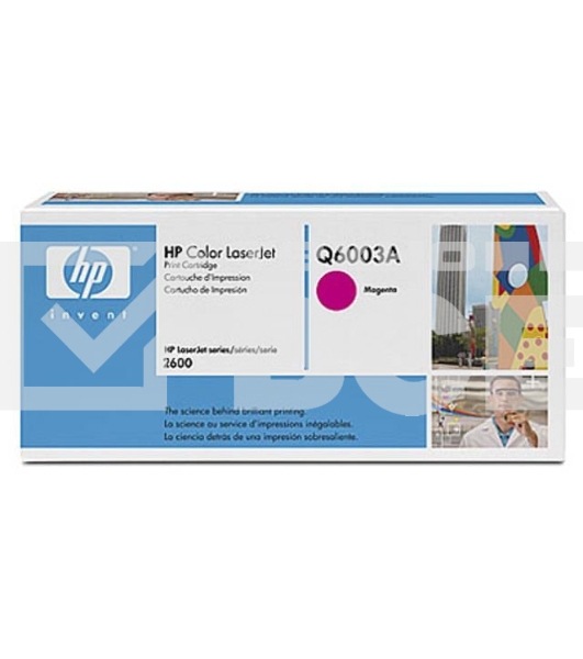 Картридж лазерный HP Q6003A пурпурный для Color LaserJet 2600 2000стр.