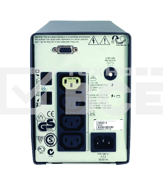 Источник бесперебойного питания APC Smart-UPS SC SC620I 390Вт 620ВА черный
