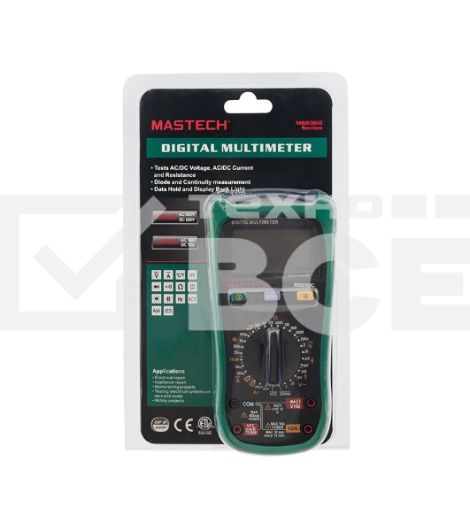 Профессиональный мультиметр MASTECH MS8360C 13-2027