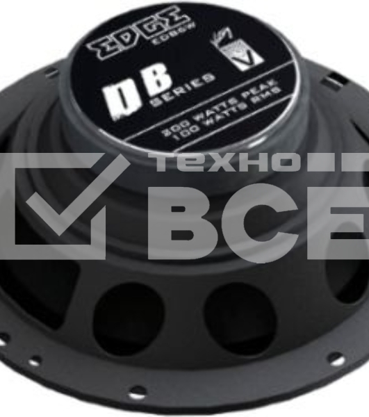 Колонки автомобильные Edge EDB6W-E0 (без решетки) 200Вт 94дБ 4Ом 16.5см (6 1/2дюйм) (ком.:2кол.) среднечастотные однополосные