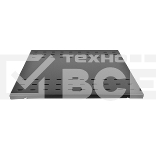 Полка усиленная для аккум. грузопод. 200 кг. глубина 750 мм, черная
