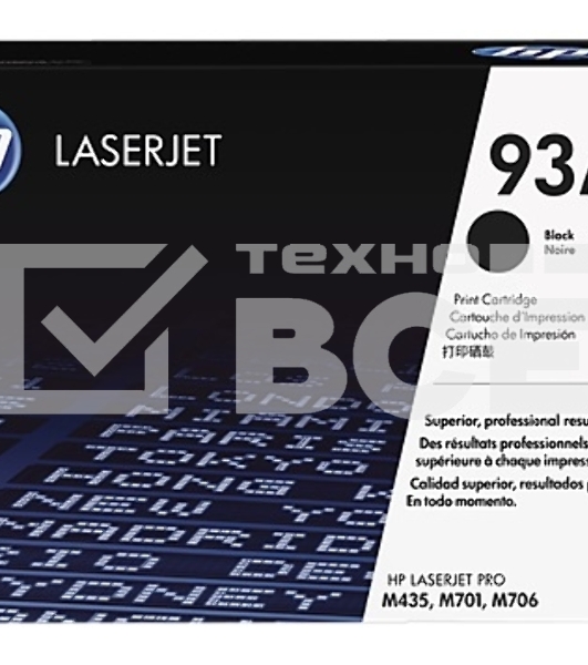 Картридж лазерный HP 93A CZ192A черный, для HP LJ Pro M435nw (12000стр.)