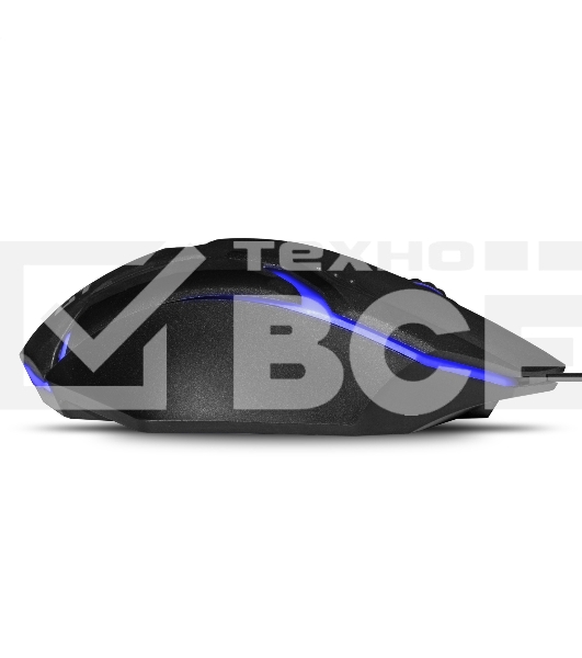 Мышь проводная ExeGate Gaming Standard Laser GML-17 черный, 1200 dpi, USB, кнопки - 3