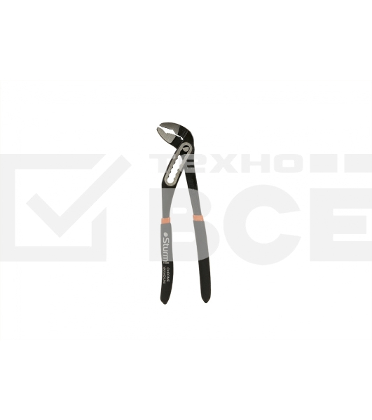 Клещи Sturm! 1020-06-A180 переставные 180мм,CrV, коробчатый шарнир, раскрытие губок 40мм(>54%)