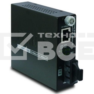 Медиа конвертер Planet FST-802 10/100Base-TX to 100Base-FX (SC) Smart Media Converter
