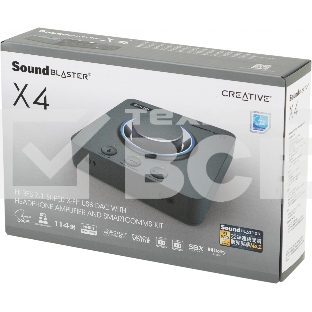 Звуковая карта Creative USB Sound Blaster X 4 WW (SB-Axx1) 7.1 Ret
