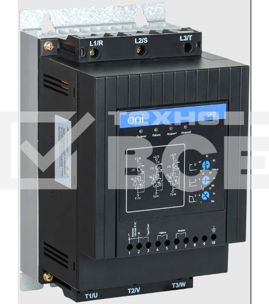 Устройство плавного пуска SFB 3Ф 380В 15кВт 30A Uупр 110-220В ONI SFB-33-15-A-00