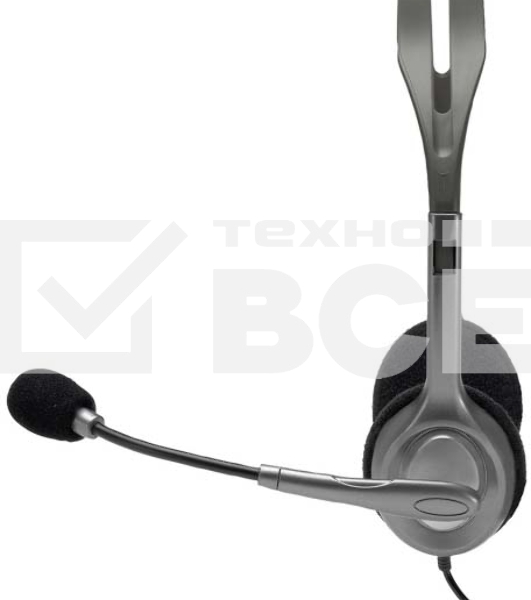 Гарнитура Logitech Headset H110 grey (981-000472/981-000271)