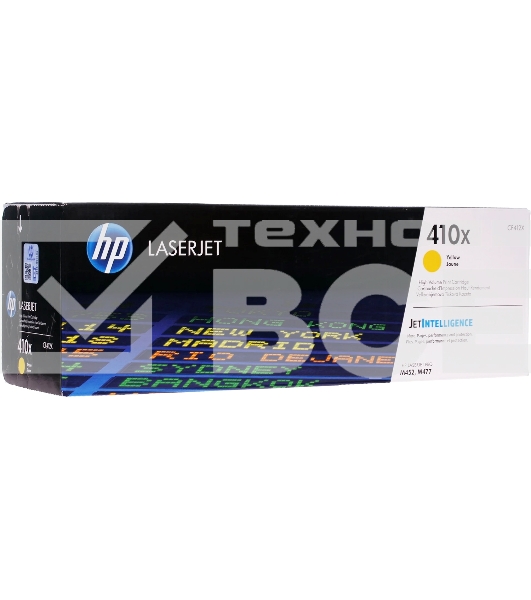 Тонер Картридж HP 410X CF412X желтый для HP LJ Pro M452/M477 (5000стр.)