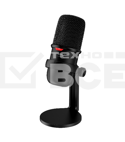 Микрофон проводной HyperX SoloCast 2м черный