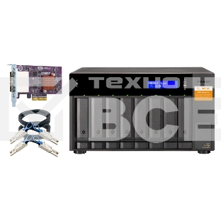 Полка расширения сетевого хранилища без дисков SMB QNAP TL-D800S SATA expansion enclosure, 8-tray 3,5