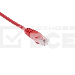 Патч-корд U/UTP, CAT 5e, RJ45-RJ45, 26AWG, ZH нг(А)-HF, красный, 0,3м Rexant, фото 1