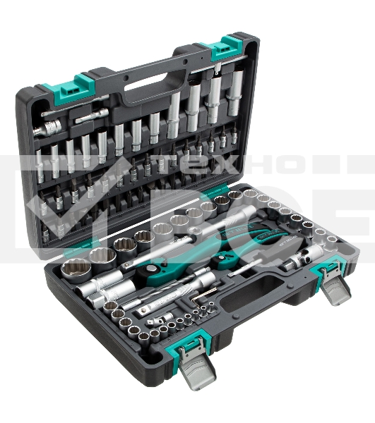 Набор инструментов Stels 94 предмета, 12 гранные головки 14118