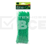 Хомуты Сибртех 200 х 3,6 мм, пластиковые, зеленые, 100 шт., фото2