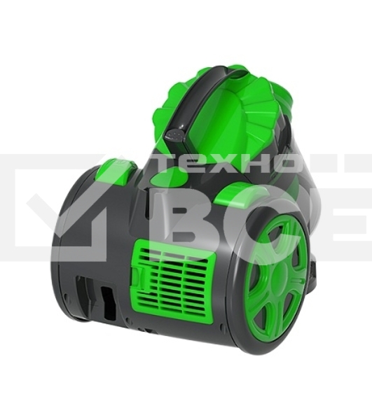 Пылесос Blackton VC1604C черный/зеленый, 350/1600 Вт, уборка влажная/сухая, пылесборник контейнер 2 л