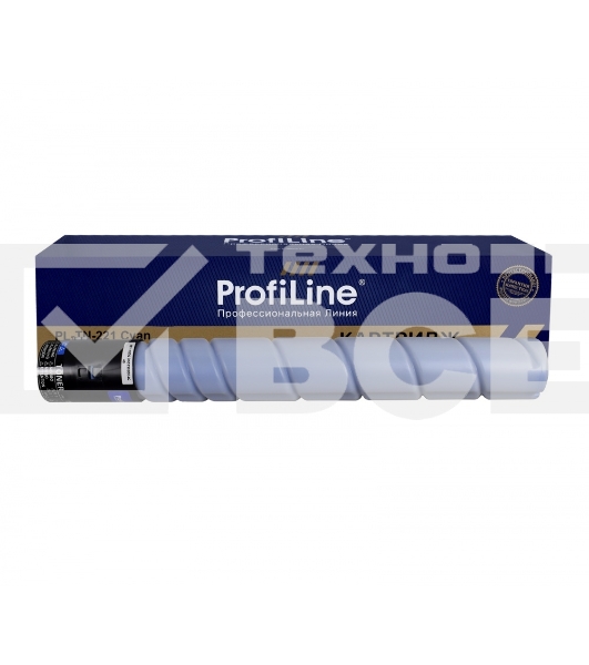 Картридж Тонер-туба PL-TN-221C для принтеров Konica Minolta bizhub C227 черный 21000 копий ProfiLine
