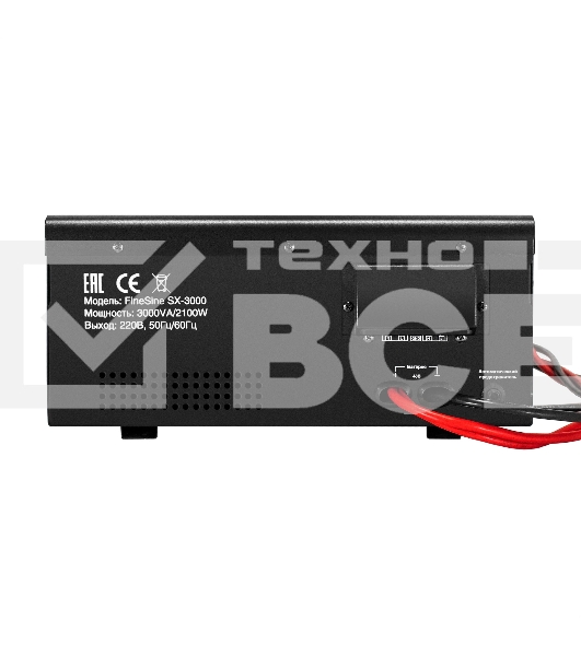 Комплект ИБП EX296003RUS + батарея 55Aч EX285652RUS 4шт (инвертор, синус, для котла, настенный) ExeGate FineSine SX-3000.LCD.AVR.2SH.T <3000VA/2100W, чистая синусоида, цветной LCD-дисплей, AVR, 2*Schuko+клеммы, линейно-интерактивный, крепление настенное, 