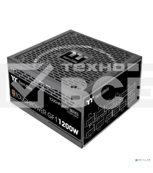 Блок питания Thermaltake Toughpower GF1 (PS-TPD-1200FNFAGE-1), 1200Вт, 80 PLUS Gold, 140мм, модульный, черный