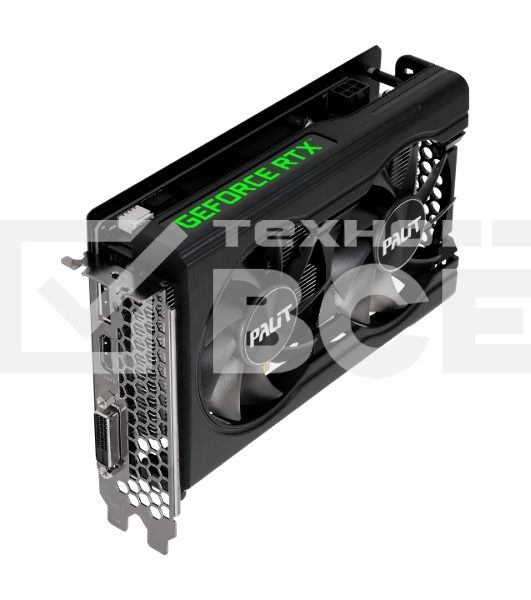 Видеокарта Palit RTX3050 DUAL 8G V1 (NE63050018P1-1070D V1) RTL
