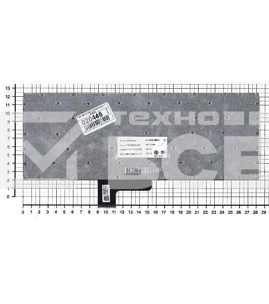 Клавиатура для ноутбука Lenovo IdeaPad Yoga 2 13 ST1C3B черная