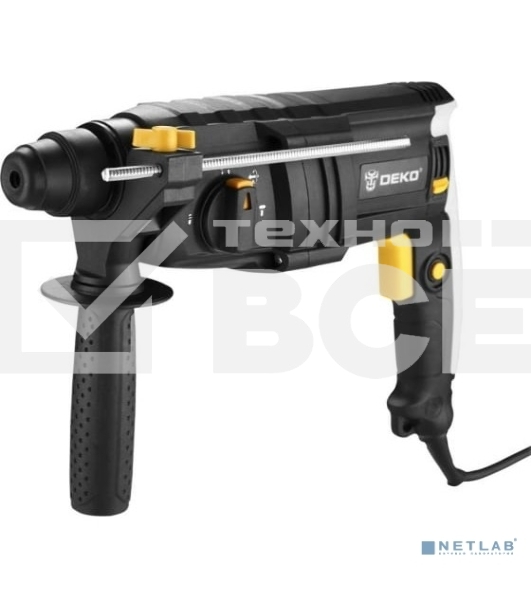 Перфоратор Deko DKH850W патрон:SDS-plus уд.:3Дж 850Вт (кейс в комплекте)