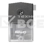 Точилка для карандашей механическая Kw-Trio 305Agr 1 отверстие 8мм пластик серый, фото6