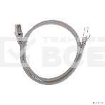 Патч-корд F/UTP REXANT категория 6, RJ45-RJ45, экранированный, 26AWG, LSZH, серый, 1 м, фото2