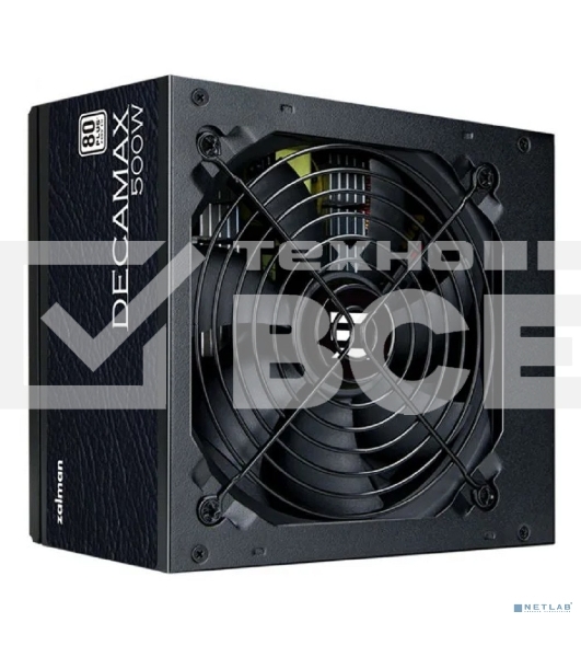 Блок питания Zalman ZM500-LX3, 500Вт, 80 PLUS, 120мм, черный