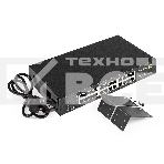 Коммутатор неуправляемый ExeGate EDES-1024D (24-портовый UTP 10/100Mbps, металлический корпус, с возможностью установки в стойку), фото3