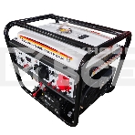 Генератор бензиновый Kranz KR9000EA-3, 9кВт, 230В/380В, 25л, коннектор автоматики, электростартер, фото 1