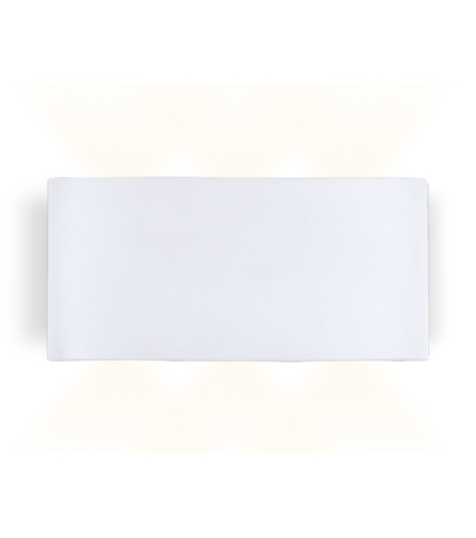 Настенный светодиодный светильник Ambrella light FW143 WH/S белый/песок LED 3000K 10W 167*80*40