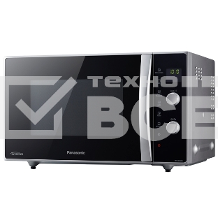Микроволновая печь Panasonic NN-CD565BZPE металик/черный 27л 1000Вт поворотные тактовые