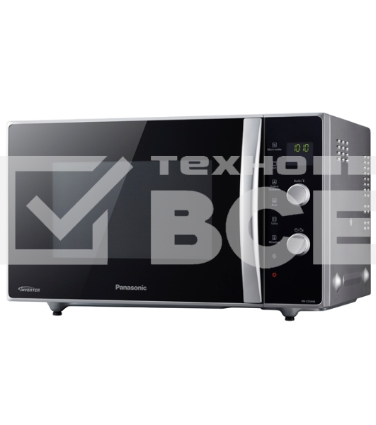 Микроволновая печь Panasonic NN-CD565BZPE металик/черный 27л 1000Вт поворотные тактовые