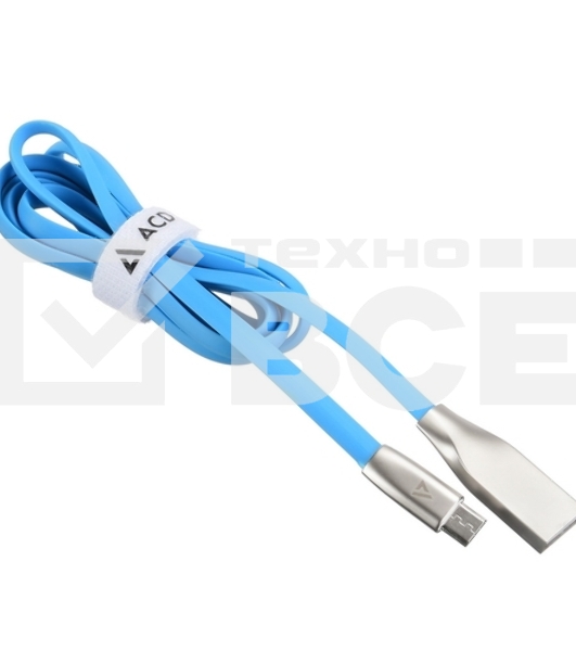 Кабель USB ACD-Infinity MicroUSB ~ USB-A TPE, 1.2м, синий (ACD-U922-M1L)