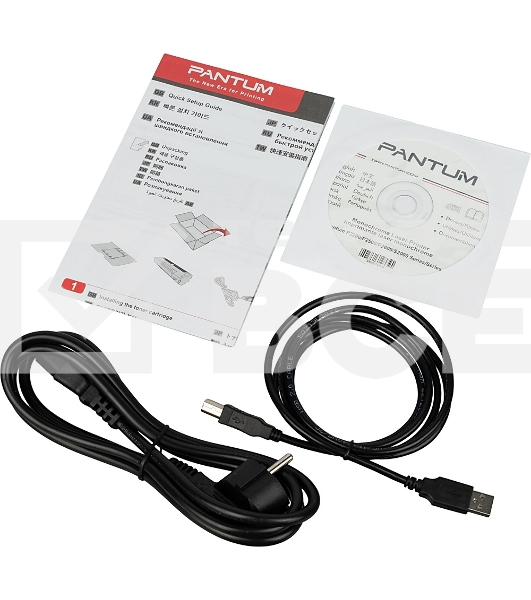 Принтер лазерный Pantum P2500, А4, ч/б, печ. до 22 стр/мин, 1200x1200 dpi, USB