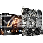 Материнская плата Gigabyte H410M H V2 (2.0/2.1), LGA 1200, Intel H470, 2xDDR4, 4xSATA, 1xM.2, 1xPCIe 3.0 x16, 2xPCIe 3.0 x1, 1xHDMI, 1xVGA, 1x 1Gb LAN, 2xUSB-A 3.2 Gen 1, 4xUSB-A 2.0, 3x3.5 мм, 7.1, Micro ATX, фото6